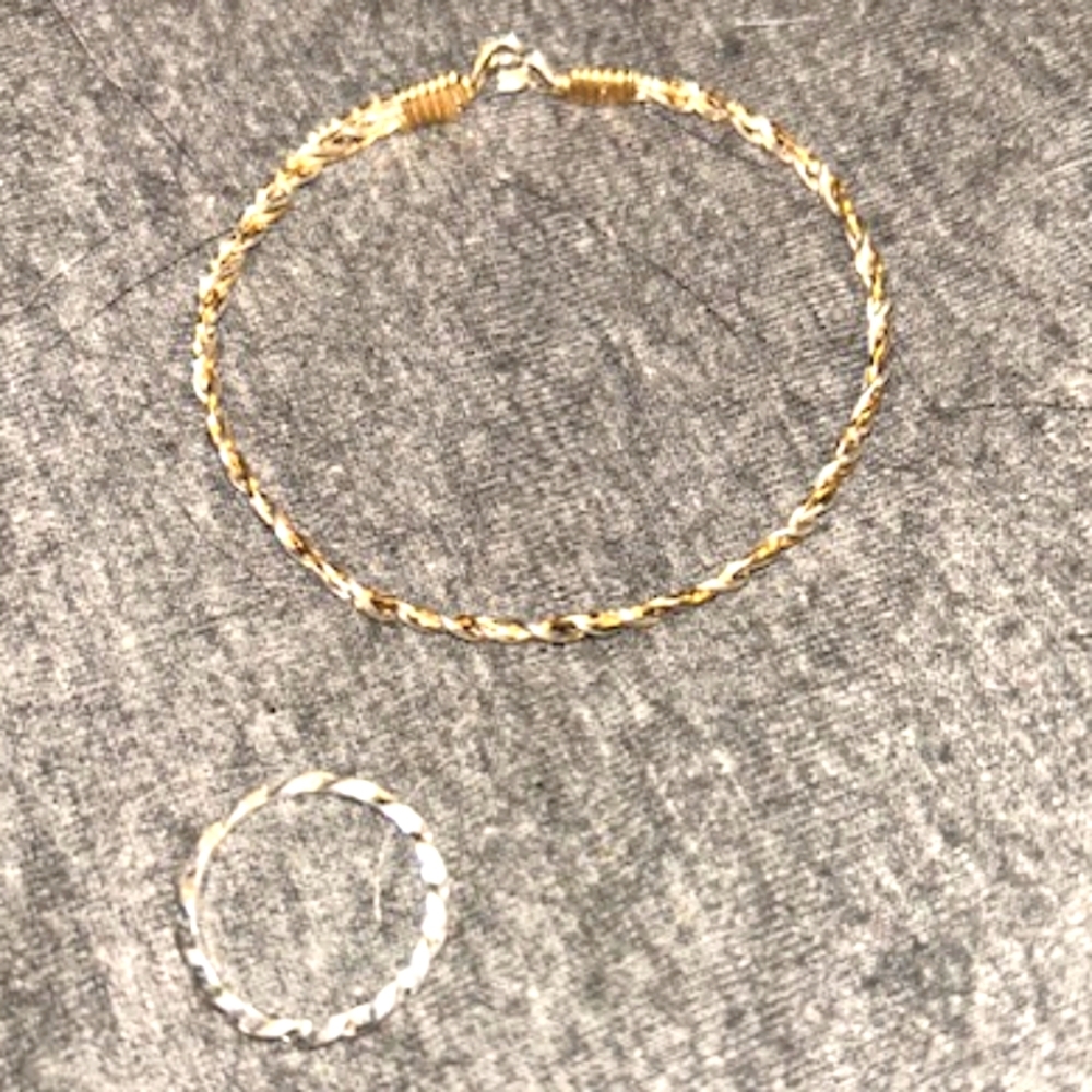 Bracelet and ring set
